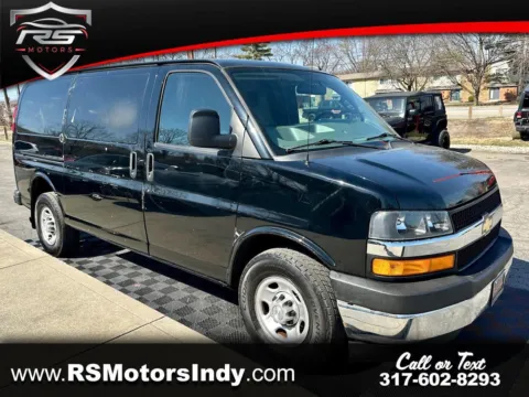 Black 2018 Chevrolet Express 2500 Cargo for sale in Indianapolis, IN