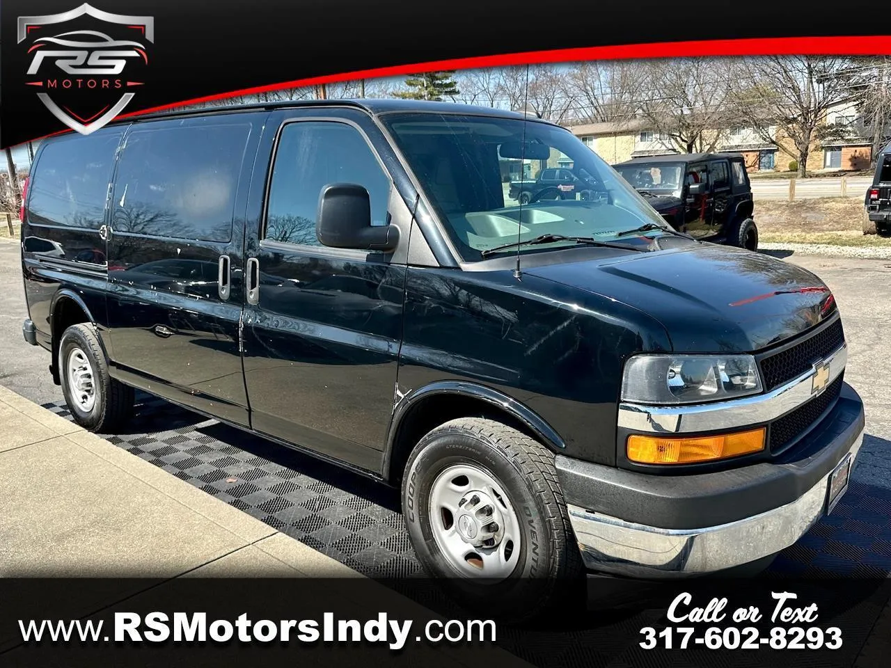 Black 2018 Chevrolet Express 2500 Cargo for sale in Indianapolis, IN