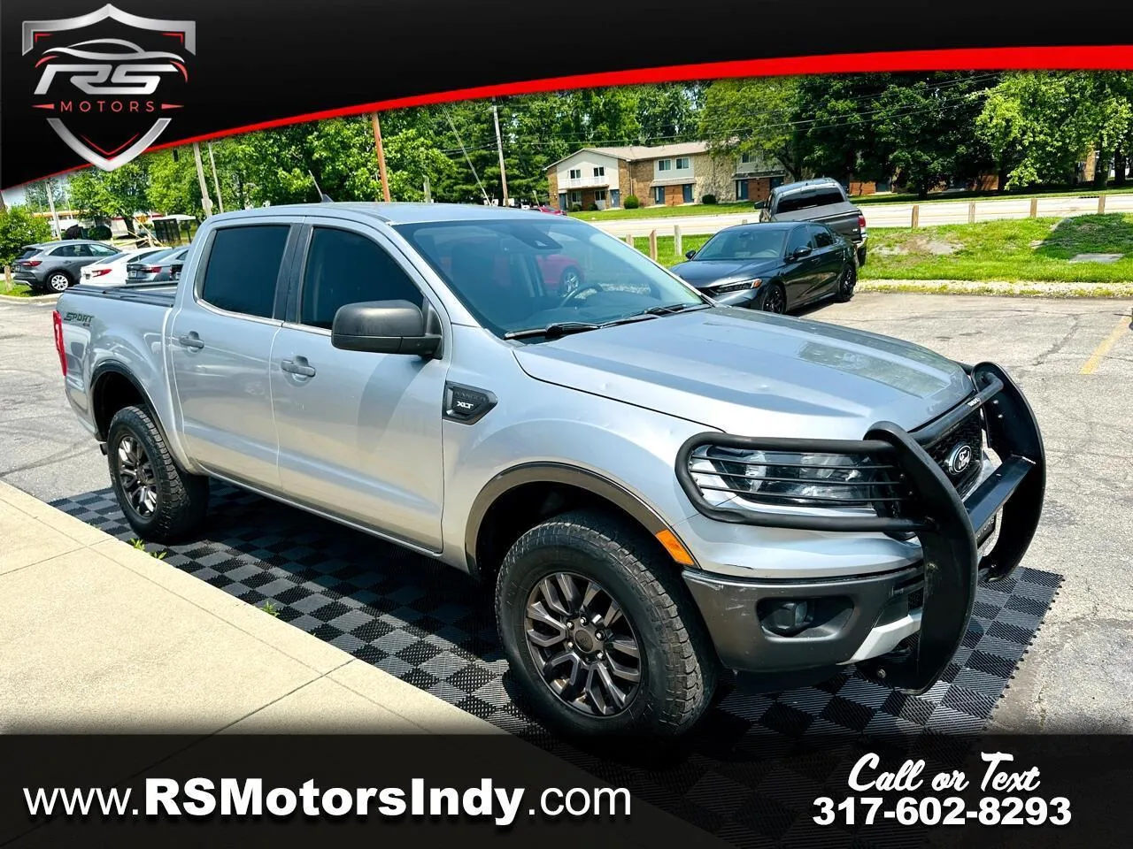 Silver 2020 Ford Ranger XLT SuperCrew 4WD for sale in Indianapolis, IN