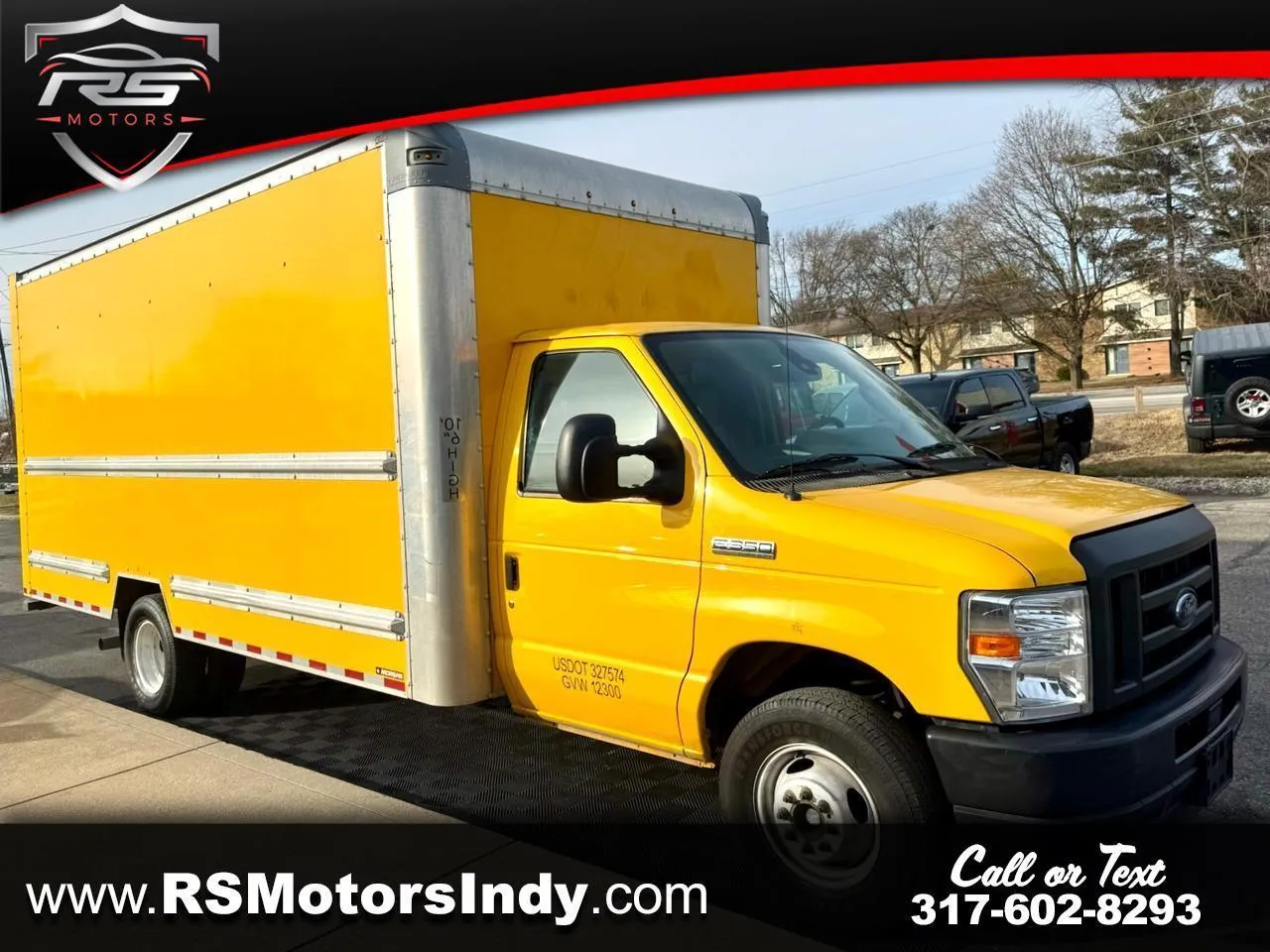 Yellow 2022 Ford Econoline E-350 Super Duty for sale in Indianapolis, IN