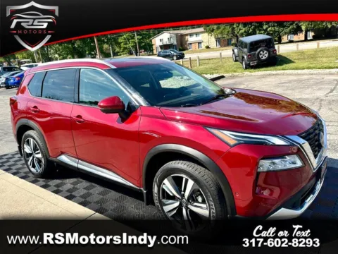 Red 2023 Nissan Rogue Platinum for sale in Indianapolis, IN