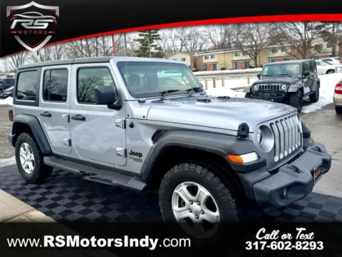 Silver 2021 Jeep Wrangler Sport RHD for sale in Indianapolis, IN