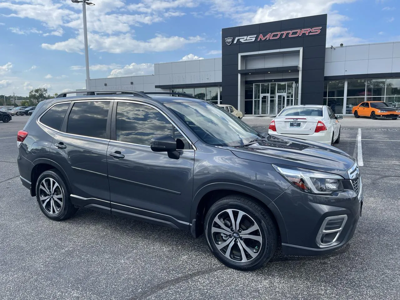 Gray 2021 Subaru Forester Limited for sale in Indianapolis, IN