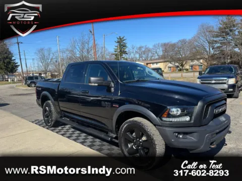 Black 2019 RAM 1500 Classic Tradesman Crew Cab SWB 4WD for sale in Indianapolis, IN