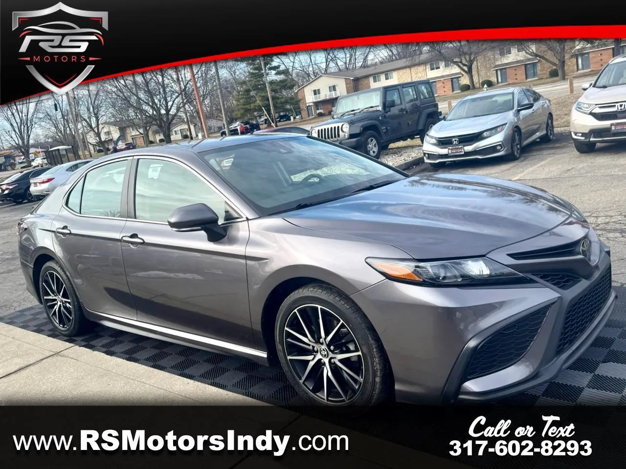 Gray 2023 Toyota Camry SE for sale in Indianapolis, IN