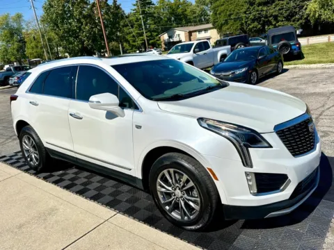 White 2021 Cadillac XT5 Premium Luxury for sale in Indianapolis, IN
