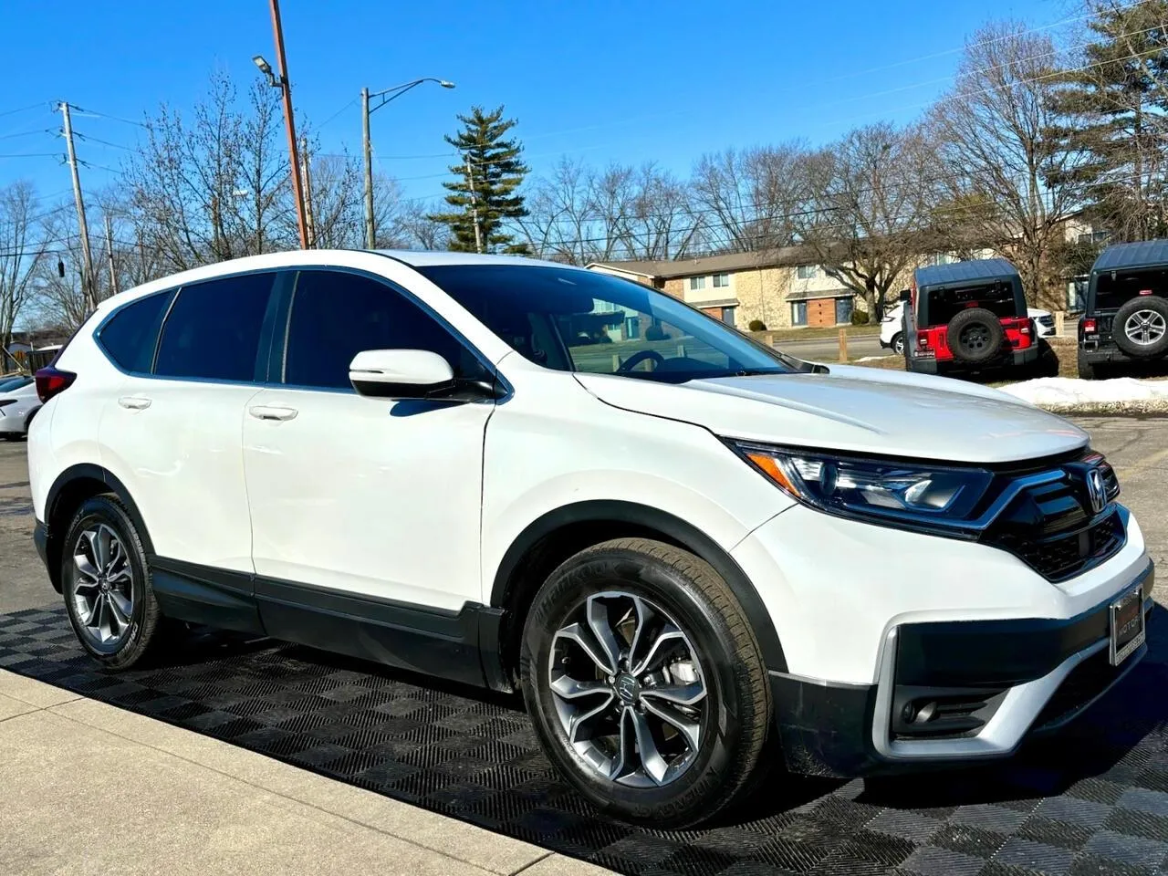 White 2022 Honda CR-V EX-L 2WD for sale in Indianapolis, IN