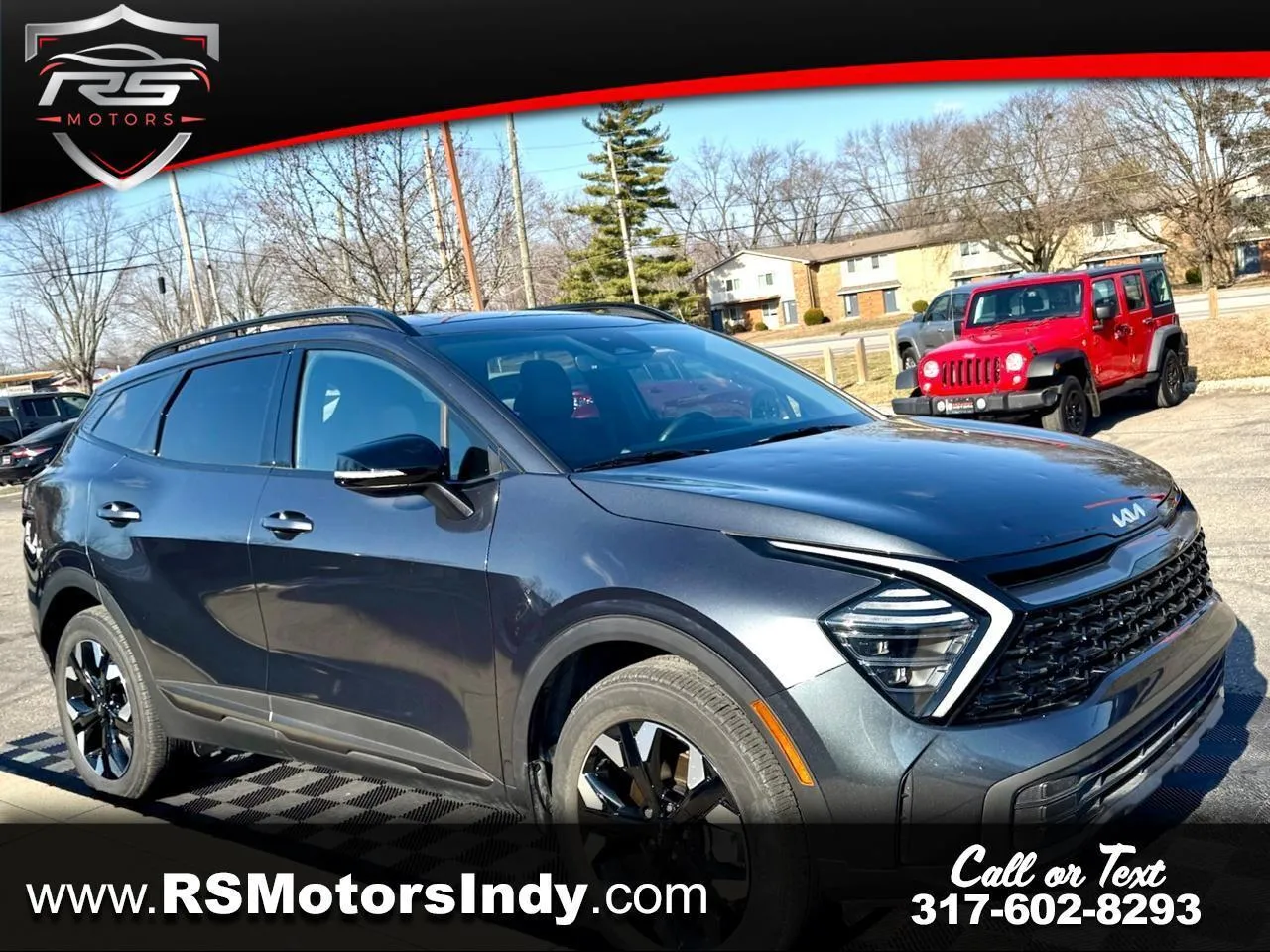 Gray 2024 Kia Sportage X-Line AWD for sale in Indianapolis, IN