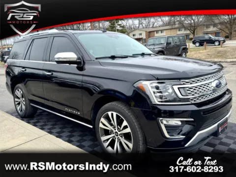Black 2020 Ford Expedition Platinum for sale in Indianapolis, IN