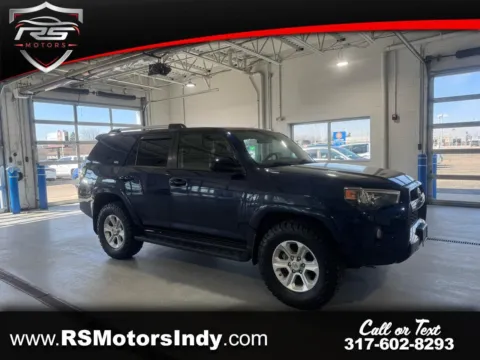 Blue 2019 Toyota 4Runner SR5 4WD for sale in Indianapolis, IN