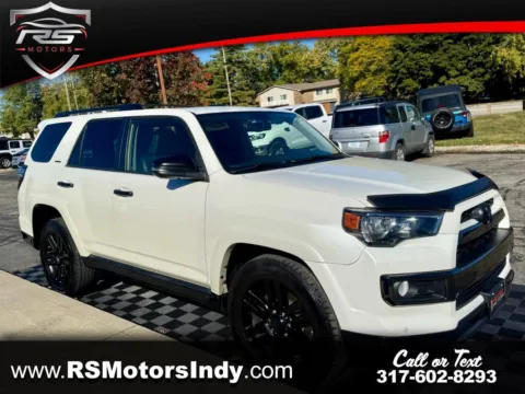 White 2019 Toyota 4Runner Limited 4WD V6 for sale in Indianapolis, IN