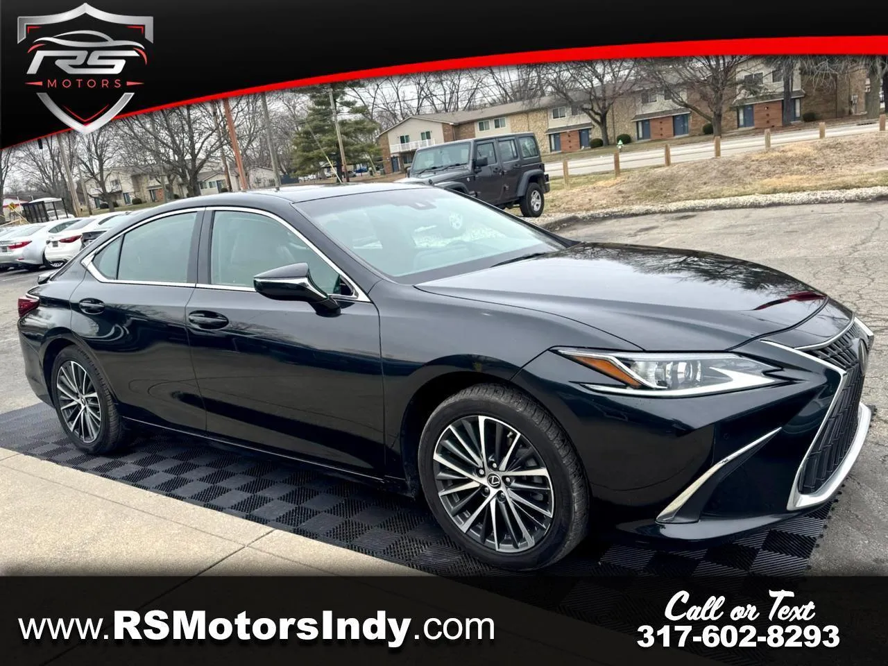 Black 2023 Lexus ES 350 for sale in Indianapolis, IN