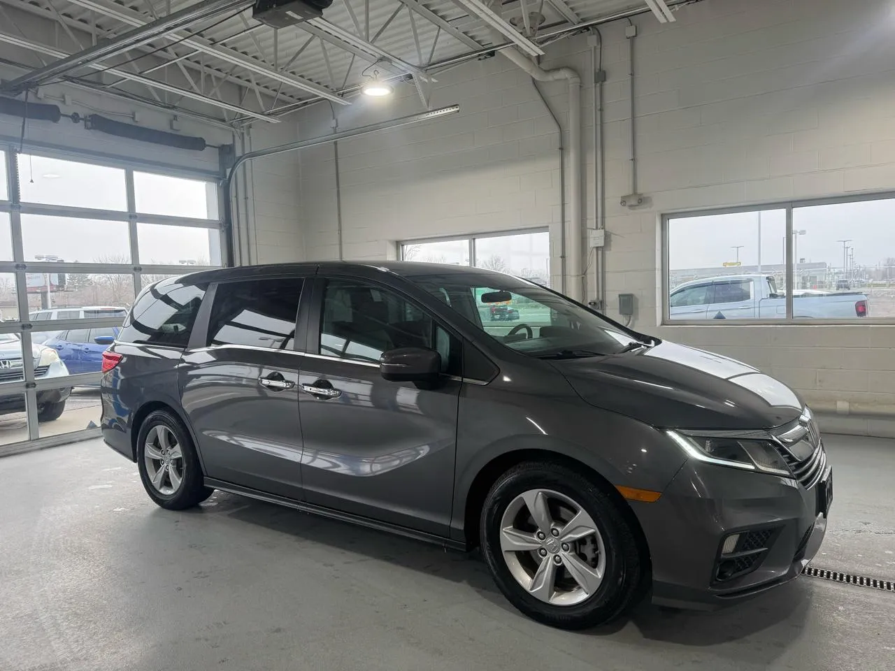 Gray 2018 Honda Odyssey EX for sale in Indianapolis, IN