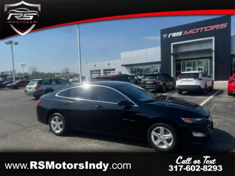 Black 2020 Chevrolet Malibu LS for sale in Indianapolis, IN