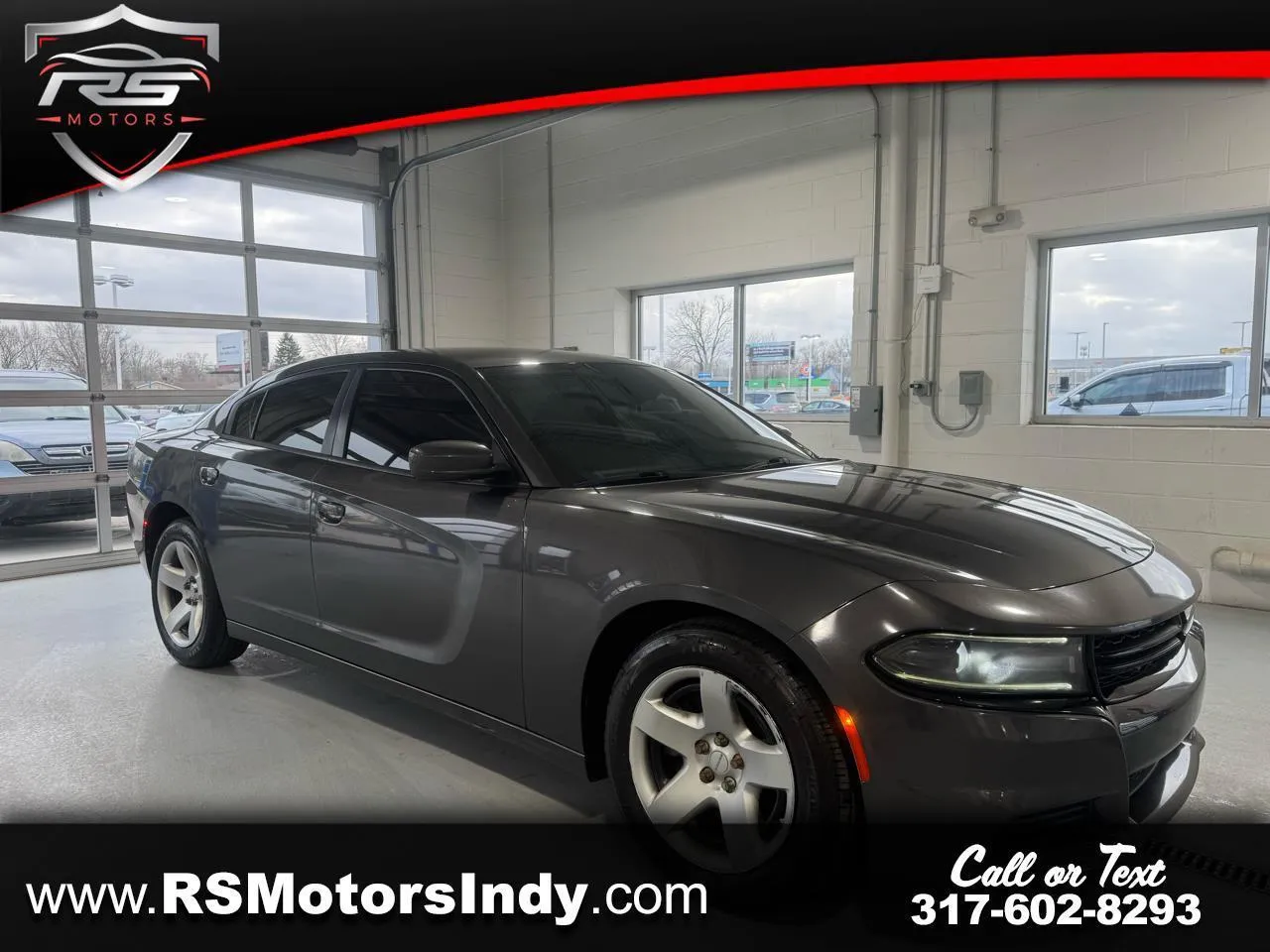 Gray 2017 Dodge Charger Police for sale in Indianapolis, IN