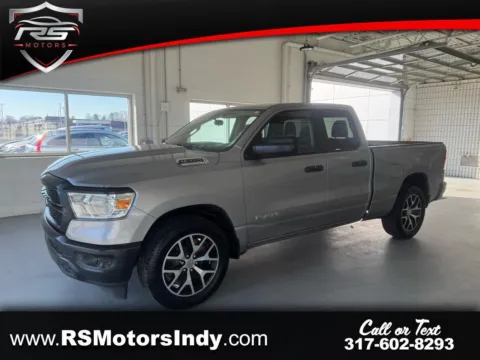 Silver 2020 RAM 1500 Tradesman Quad Cab 2WD for sale in Indianapolis, IN