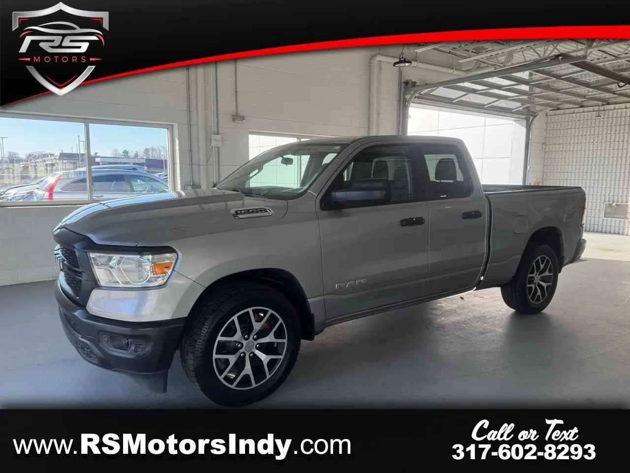 Silver 2020 RAM 1500 Tradesman Quad Cab 2WD for sale in Indianapolis, IN