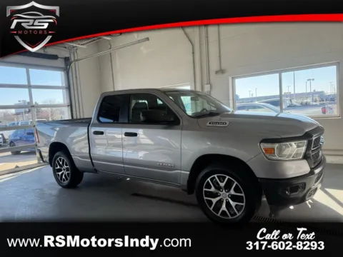 Silver 2020 RAM 1500 Tradesman Quad Cab 2WD for sale in Indianapolis, IN