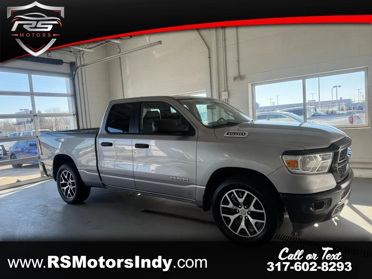 Silver 2020 RAM 1500 Tradesman Quad Cab 2WD for sale in Indianapolis, IN