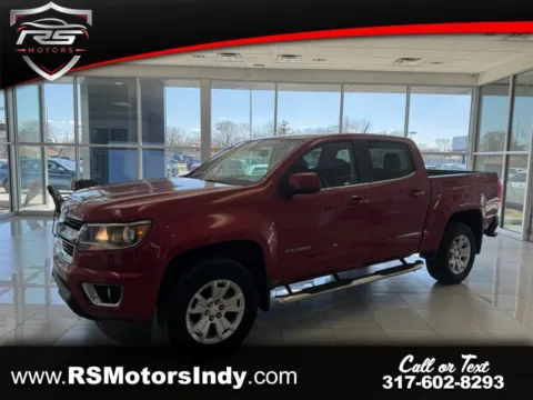 Red 2015 Chevrolet Colorado LT Crew Cab 2WD Long Box for sale in Indianapolis, IN