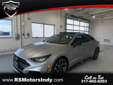Silver 2021 Hyundai Sonata N Line for sale in Indianapolis, IN