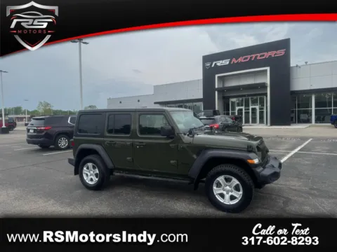 Green 2021 Jeep Wrangler Sport RHD for sale in Indianapolis, IN