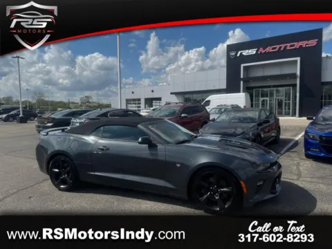 Gray 2018 Chevrolet Camaro 2SS Convertible 8A for sale in Indianapolis, IN