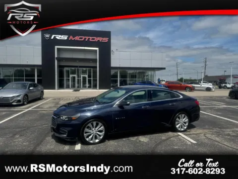 Blue 2018 Chevrolet Malibu Premier for sale in Indianapolis, IN