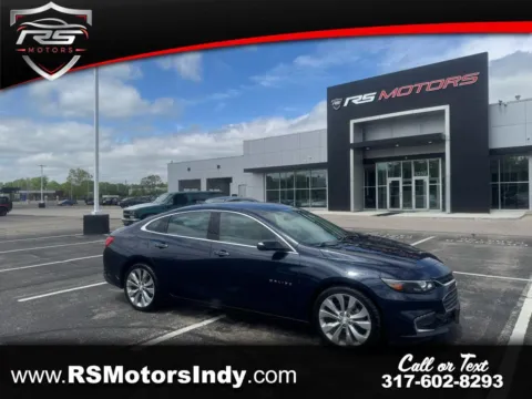 Blue 2018 Chevrolet Malibu Premier for sale in Indianapolis, IN