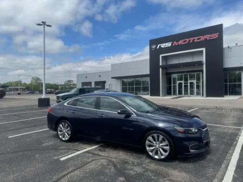 Blue 2018 Chevrolet Malibu Premier for sale in Indianapolis, IN