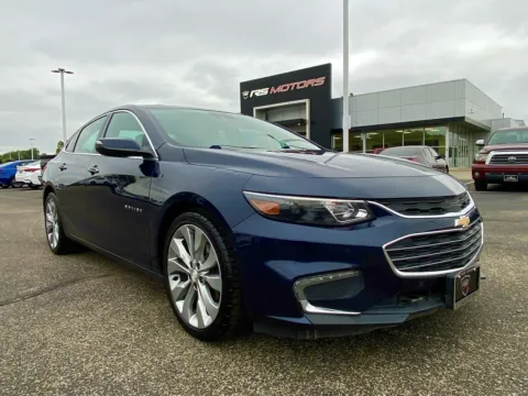 Blue 2018 Chevrolet Malibu Premier for sale in Indianapolis, IN