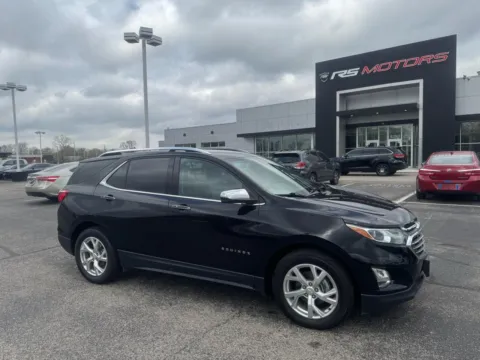 Black 2018 Chevrolet Equinox Premier for sale in Indianapolis, IN
