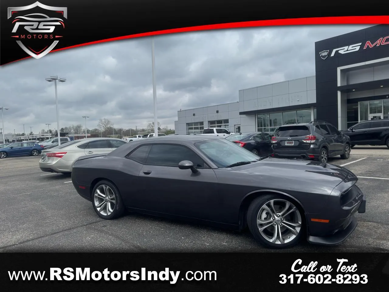 Gray 2022 Dodge Challenger GT for sale in Indianapolis, IN