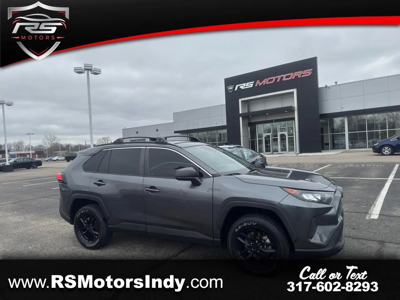 Gray 2020 Toyota RAV4 LE for sale in Indianapolis, IN