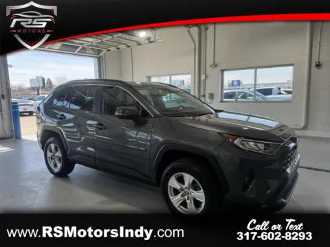 Gray 2021 Toyota RAV4 XLE AWD for sale in Indianapolis, IN