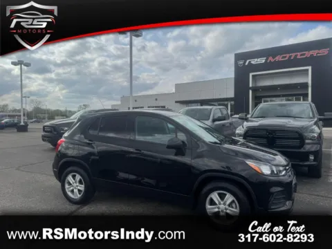 Black 2021 Chevrolet Trax LS FWD for sale in Indianapolis, IN