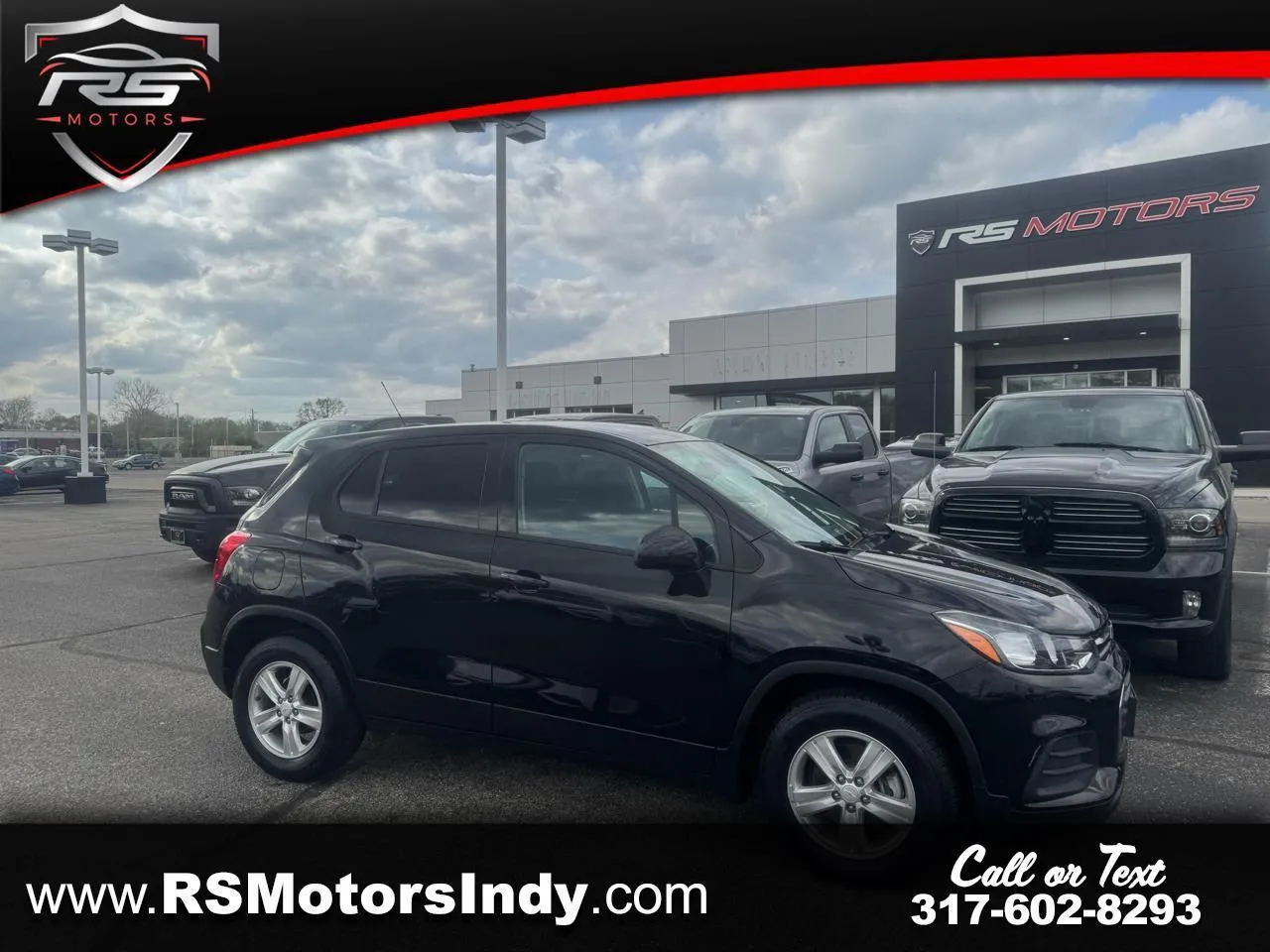 Black 2021 Chevrolet Trax LS FWD for sale in Indianapolis, IN
