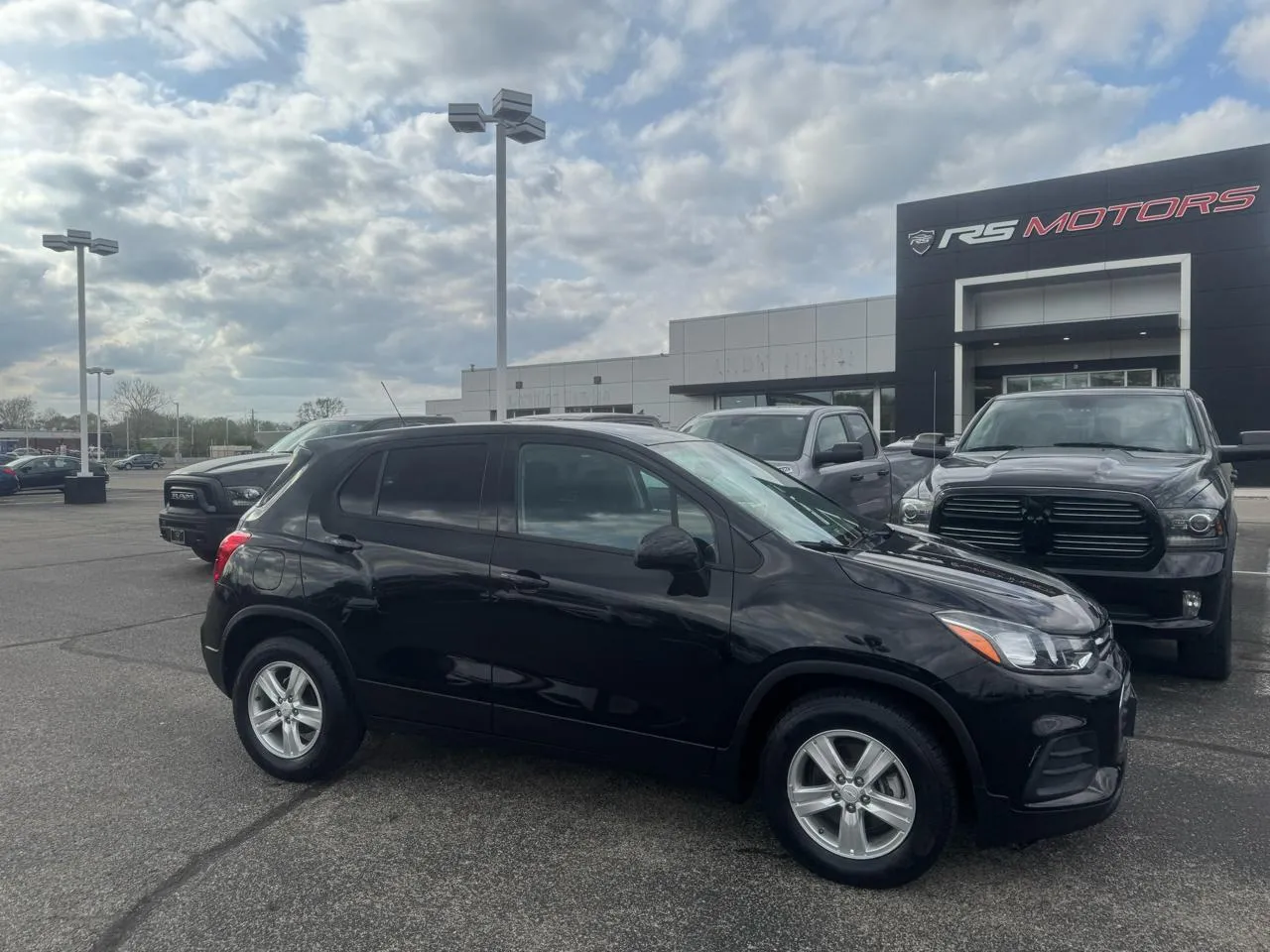 Black 2021 Chevrolet Trax LS FWD for sale in Indianapolis, IN