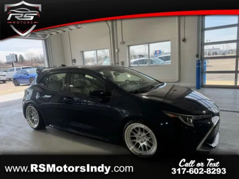 Blue 2020 Toyota Corolla XSE Hatchback for sale in Indianapolis, IN