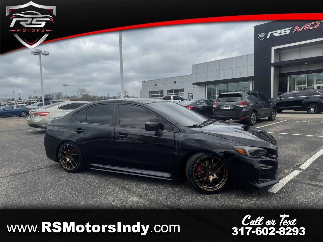 Black 2018 Subaru WRX Premium 6M for sale in Indianapolis, IN
