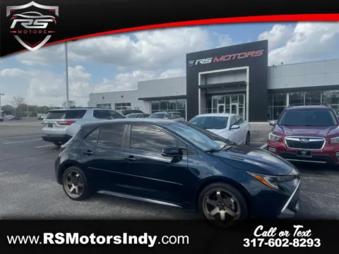 Blue 2019 Toyota Corolla XSE CVT for sale in Indianapolis, IN