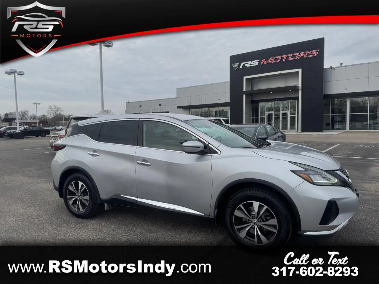 Silver 2019 Nissan Murano S AWD for sale in Indianapolis, IN