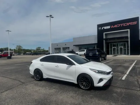 White 2022 Kia Forte GT 7A for sale in Indianapolis, IN