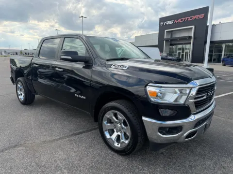 Black 2020 RAM 1500 Big Horn Crew Cab SWB 4WD for sale in Indianapolis, IN