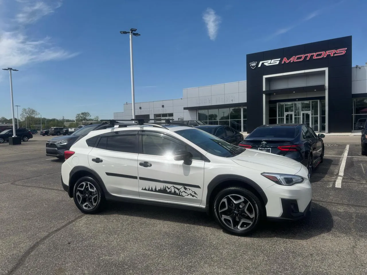White 2020 Subaru Crosstrek 2.0i Limited CVT for sale in Indianapolis, IN