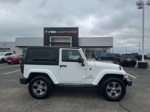 Another view of 2017 Jeep Wrangler Sahara 4WD for sale in Indianapolis, IN at RS Motors