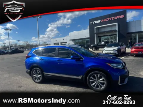 Blue 2020 Honda CR-V Touring 2WD for sale in Indianapolis, IN