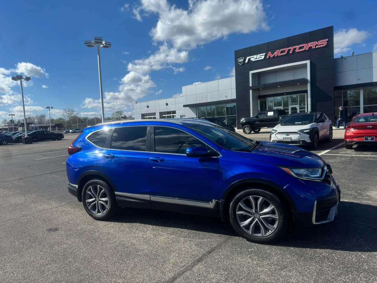Blue 2020 Honda CR-V Touring 2WD for sale in Indianapolis, IN