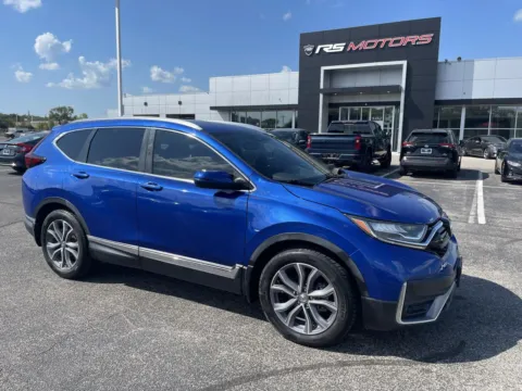Blue 2020 Honda CR-V Touring 2WD for sale in Indianapolis, IN