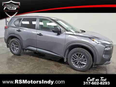 Gray 2022 Nissan Rogue S AWD for sale in Indianapolis, IN
